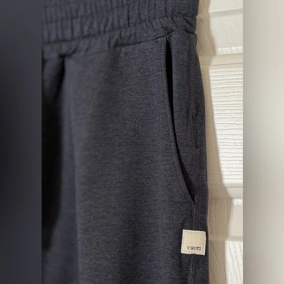 Vuori Joggers Drawstring Sweatpants Charcoal Heather XS VW303 Like New - Picture 9 of 9